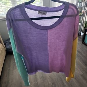 Block Color Sweater